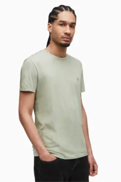 All Saints AllSaints Green Tonic Short Sleeve Crew T-Shirt 3 Pack -ALLSAINTS Sales unnamed file 3264 scaled
