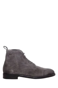 All Saints AllSaints Harland Grey Lace-Up Suede Boots -ALLSAINTS Sales unnamed file 3282