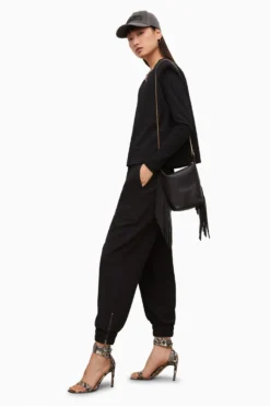 All Saints AllSaints Black Auden Trousers -ALLSAINTS Sales unnamed file 3294 scaled