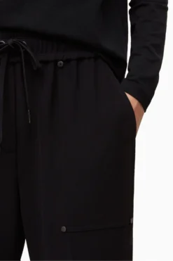 All Saints AllSaints Black Auden Trousers -ALLSAINTS Sales unnamed file 3295 scaled