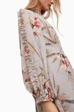 All Saints AllSaints Womens Pink Thallo Kuroyuri Dress -ALLSAINTS Sales unnamed file 3319 scaled