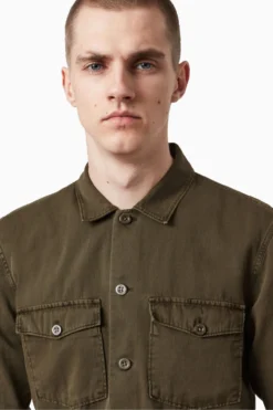 All Saints AllSaints Green Spotter Ls Shirt -ALLSAINTS Sales unnamed file 3325 scaled