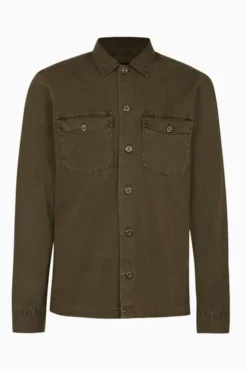 All Saints AllSaints Green Spotter Ls Shirt -ALLSAINTS Sales unnamed file 3329
