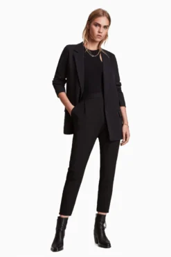 All Saints AllSaints Aleida Black Jersey Trousers -ALLSAINTS Sales unnamed file 3341 scaled