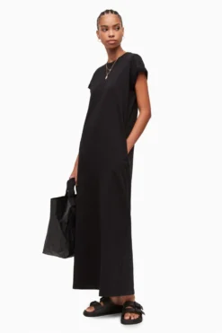 All Saints AllSaints Anna Black Maxi Dress -ALLSAINTS Sales unnamed file 3350 scaled