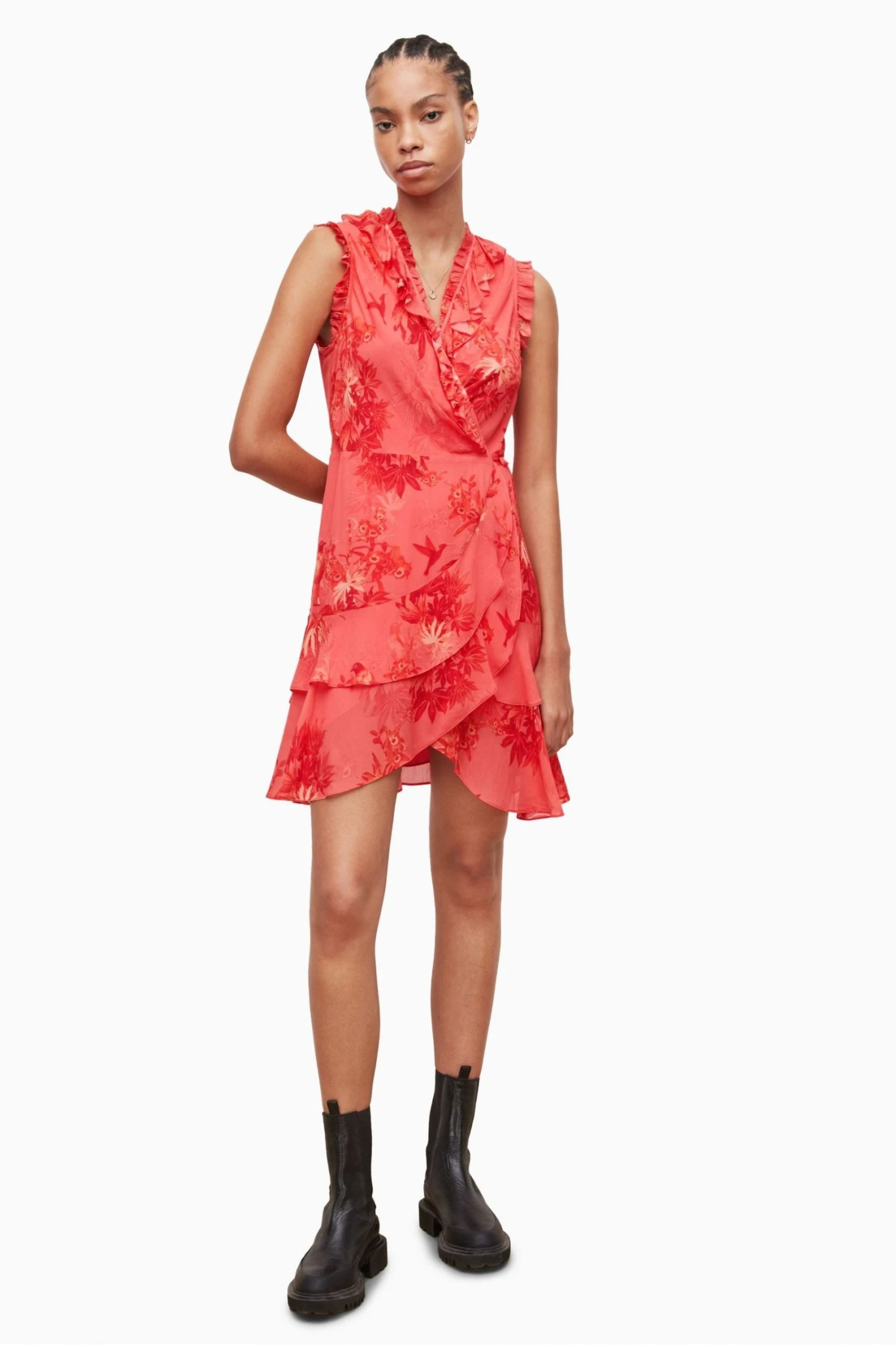 unnamed-file-3363.jpg All Saints AllSaints Ari Orange Sleeveless Nila Dress -ALLSAINTS Sales unnamed file 3363 scaled