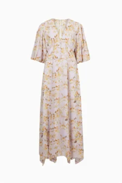 All Saints AllSaints Yellow Aspen Momo Dress -ALLSAINTS Sales unnamed file 3373 scaled