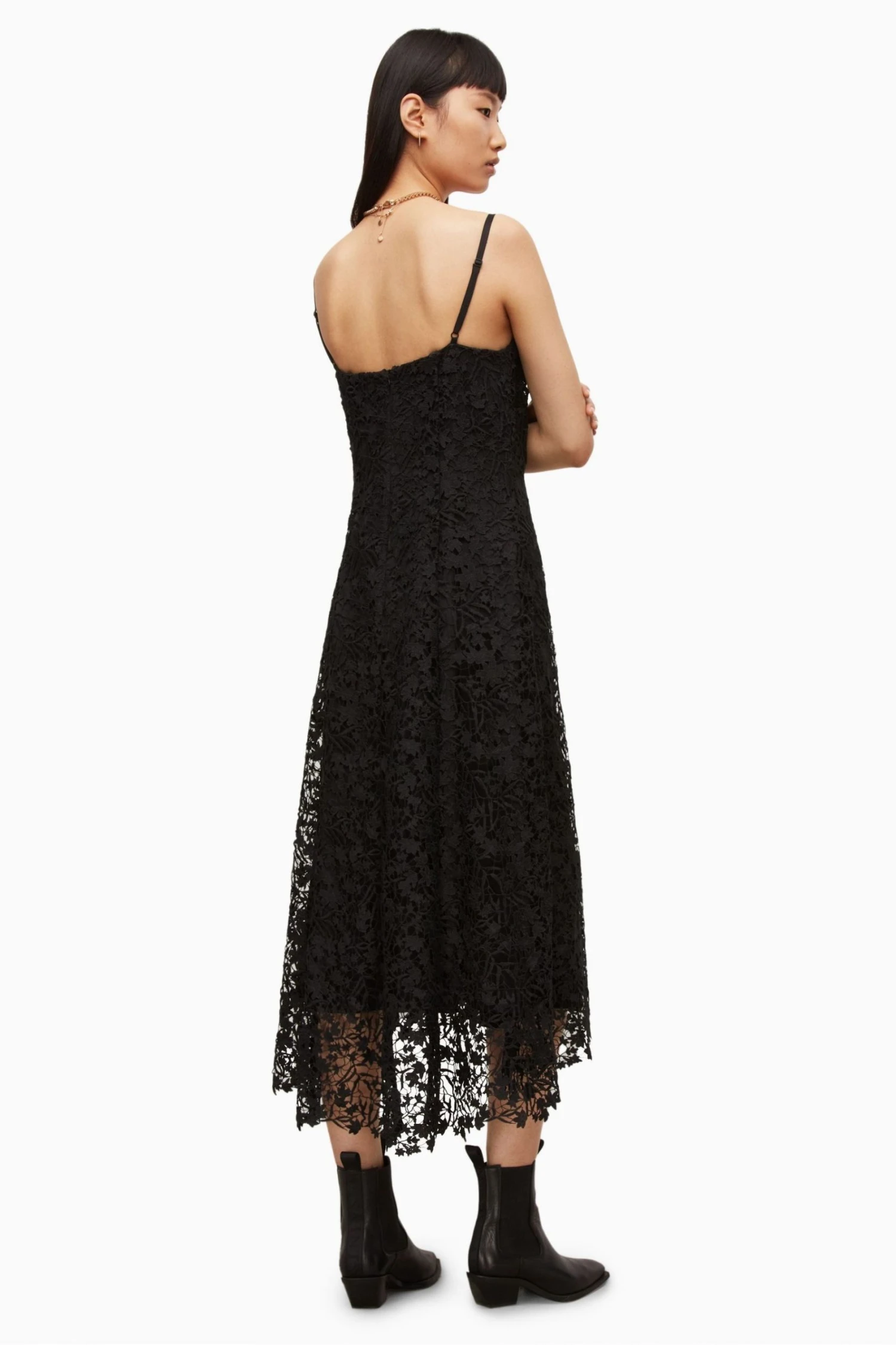 All Saints AllSaints Black Lali Dress 7 All Saints AllSaints Black Lali Dress - Image 5