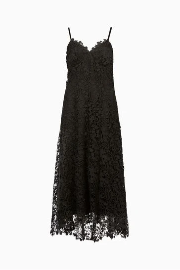 All Saints AllSaints Black Lali Dress 9 All Saints AllSaints Black Lali Dress - Image 7