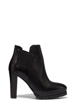 All Saints AllSaints Black Sarris Ankle Calf Boots