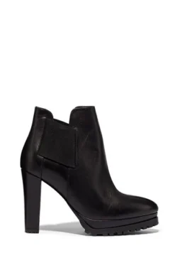 All Saints AllSaints Black Sarris Ankle Calf Boots -ALLSAINTS Sales unnamed file 3454