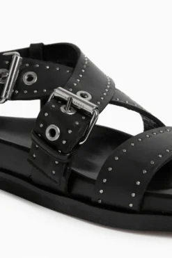 All Saints Black Nina Sandals -ALLSAINTS Sales unnamed file 3465 scaled