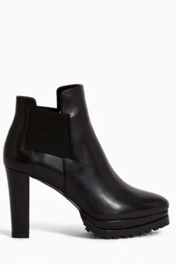 All Saints AllSaints Sarris Black Leather Boots