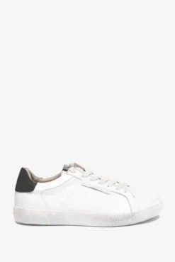 All Saints AllSaints White Sheer Low Top Lace-Up Cervo Shoes -ALLSAINTS Sales unnamed file 3528