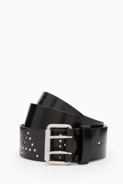 All Saints AllSaints Remi Black Belt