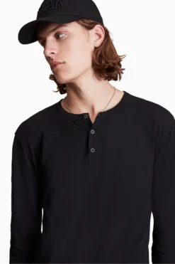 All Saints Black Figure Ls Henley T-Shirt -ALLSAINTS Sales unnamed file 353 scaled