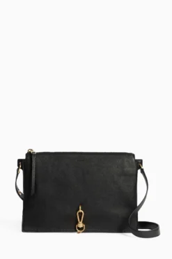 All Saints AllSaints Black Sheringham Shoulder Bag