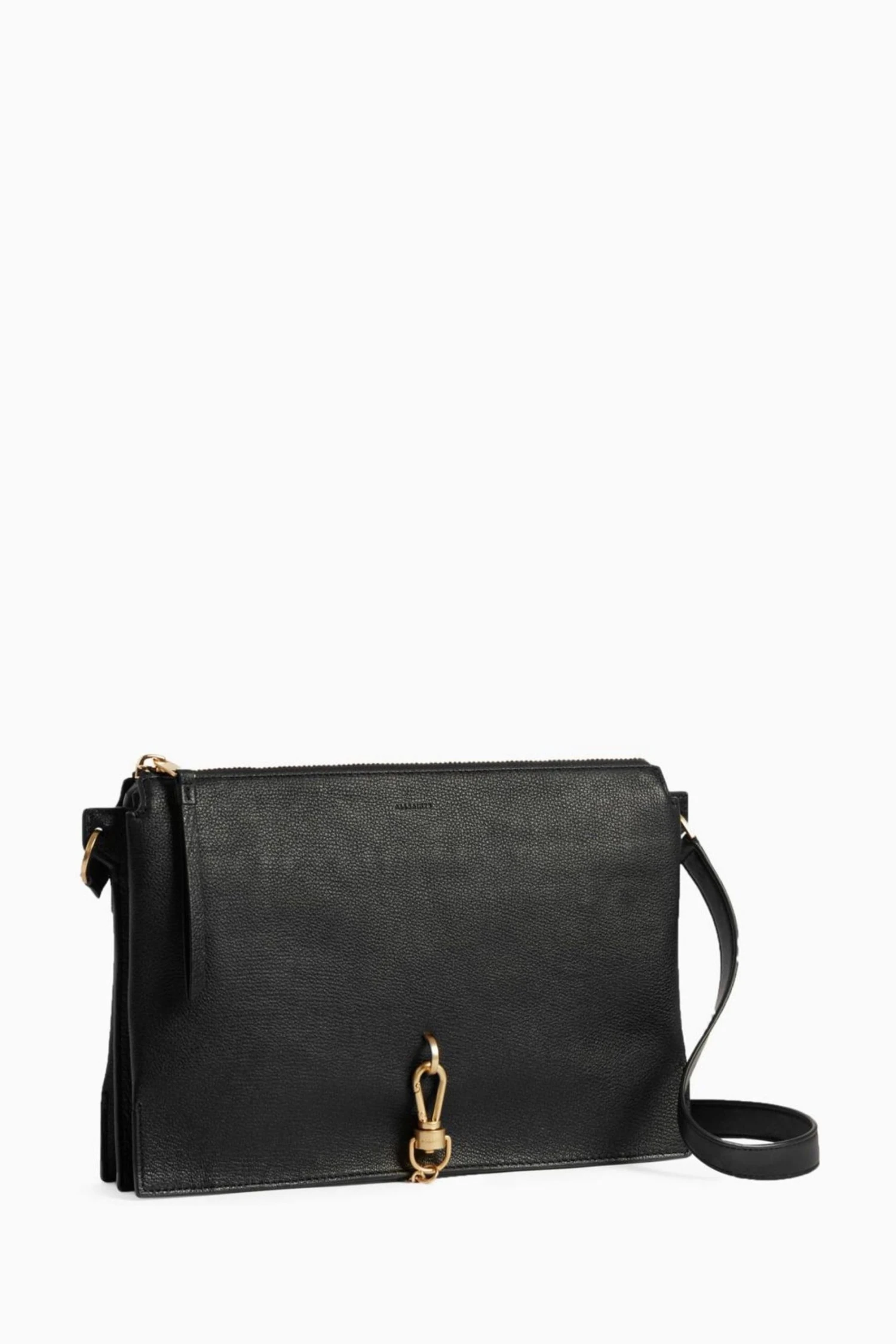 All Saints AllSaints Black Sheringham Shoulder Bag 4 All Saints AllSaints Black Sheringham Shoulder Bag - Image 2