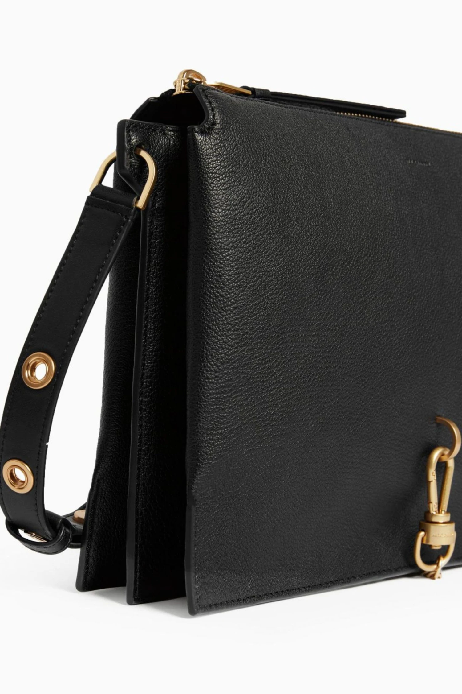 All Saints AllSaints Black Sheringham Shoulder Bag 6 All Saints AllSaints Black Sheringham Shoulder Bag - Image 4