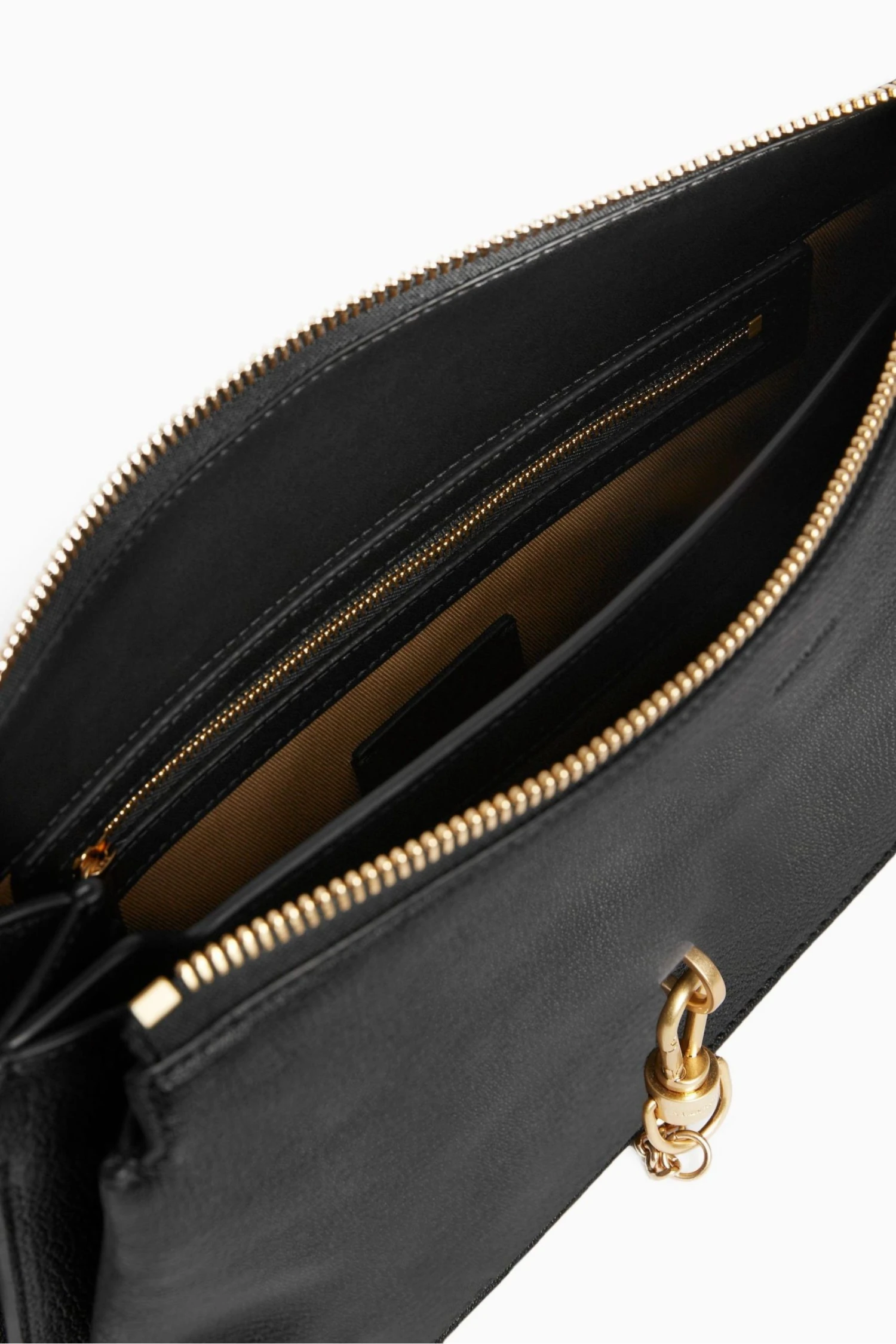 All Saints AllSaints Black Sheringham Shoulder Bag 8 All Saints AllSaints Black Sheringham Shoulder Bag - Image 6