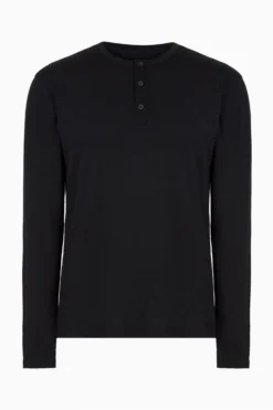 All Saints Black Figure Ls Henley T-Shirt -ALLSAINTS Sales unnamed file 355 scaled