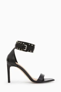 All Saints AllSaints Alma Black Stud Sandals -ALLSAINTS Sales unnamed file 3563