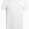 All Saints AllSaints White Tonic V-Neck T-Shirt