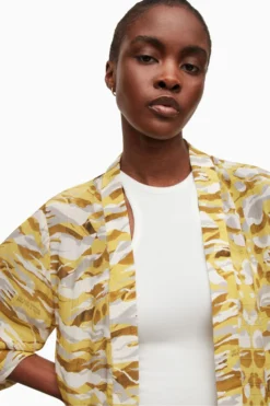 All Saints AllSaints Yellow Carina Oniyuri Kimono -ALLSAINTS Sales unnamed file 3569 scaled