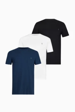 All Saints AllSaints Nude Tonic Ss Crew T-Shirts 3 Pk