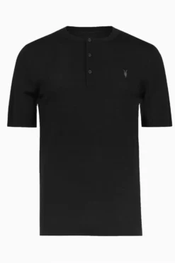 All Saints Black Mode Merino Ss Henle T-Shirt -ALLSAINTS Sales unnamed file 3600 scaled
