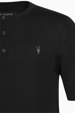 All Saints Black Mode Merino Ss Henle T-Shirt -ALLSAINTS Sales unnamed file 3602 scaled