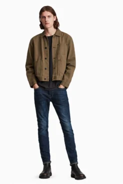 All Saints Blue Cigarette Slim Tapered Fit Jeans -ALLSAINTS Sales unnamed file 3613 scaled