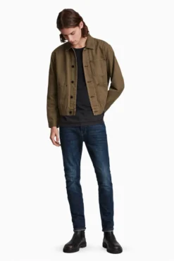 All Saints Blue Cigarette Slim Tapered Fit Jeans -ALLSAINTS Sales unnamed file 3614 scaled