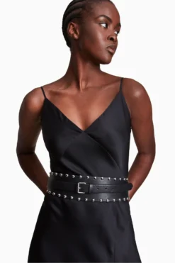 All Saints AllSaints Black Alcor Belt -ALLSAINTS Sales unnamed file 3622 scaled
