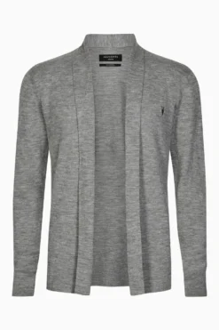 All Saints Grey Mode Merino Open Cardigan -ALLSAINTS Sales unnamed file 3629 scaled