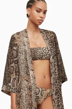 All Saints AllSaints Animal Carine Noche Kimono -ALLSAINTS Sales unnamed file 3634 scaled