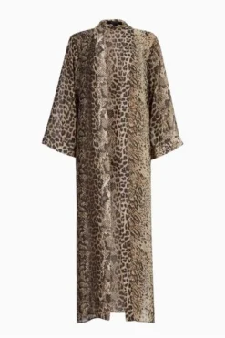 All Saints AllSaints Animal Carine Noche Kimono -ALLSAINTS Sales unnamed file 3636