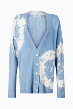All Saints AllSaints Blue Harmony Cardigan -ALLSAINTS Sales unnamed file 3643
