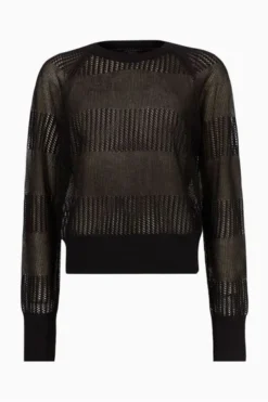 All Saints AllSaints Black Misha Lou Jumper 8 All Saints AllSaints Black Misha Lou Jumper -ALLSAINTS Sales unnamed file 3657