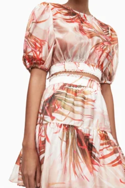 All Saints AllSaints Mae Luar Pink Skirt -ALLSAINTS Sales unnamed file 3666 scaled