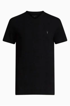 All Saints AllSaints Black Tonic V-Neck T-Shirt -ALLSAINTS Sales unnamed file 3676