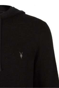 All Saints Black Ivar Merino Hoodie -ALLSAINTS Sales unnamed file 3691 scaled