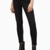 All Saints AllSaints Womens Black Miller Size Me Skinny Fit Jeans