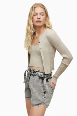 All Saints AllSaints Lexi Silver Cardigan -ALLSAINTS Sales unnamed file 3739 scaled