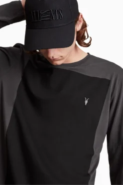 All Saints Black Lobke Ls Crew Top -ALLSAINTS Sales unnamed file 375 scaled