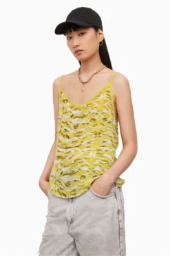 All Saints AllSaints Yellow Tami Oniyuri Top -ALLSAINTS Sales unnamed file 3759 scaled
