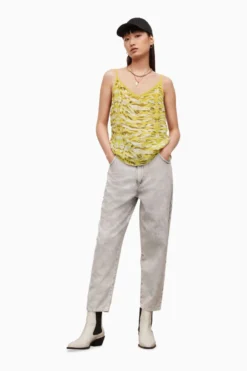 All Saints AllSaints Yellow Tami Oniyuri Top -ALLSAINTS Sales unnamed file 3760 scaled