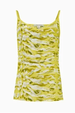 All Saints AllSaints Yellow Tami Oniyuri Top -ALLSAINTS Sales unnamed file 3764