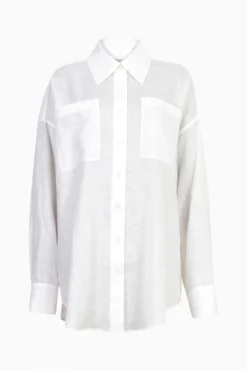 All Saints AllSaints White Inez Shirt -ALLSAINTS Sales unnamed file 3771 scaled