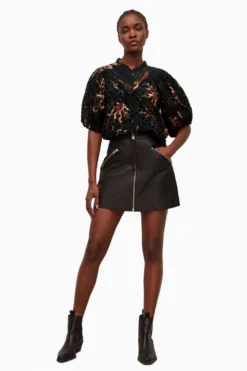 All Saints AllSaints Tila Kuroyuri Black Top -ALLSAINTS Sales unnamed file 3817 scaled